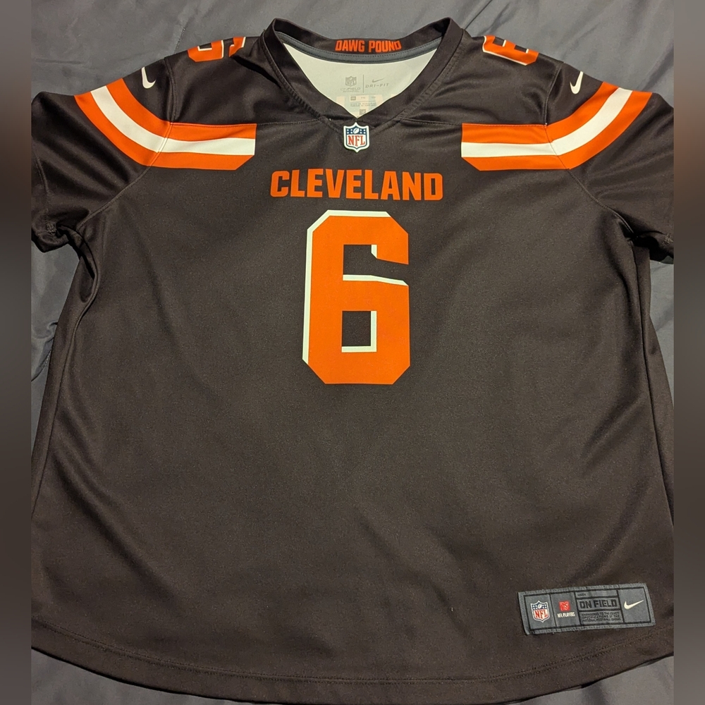 Women's XXL Baker Mayfield Brown's Jersey
